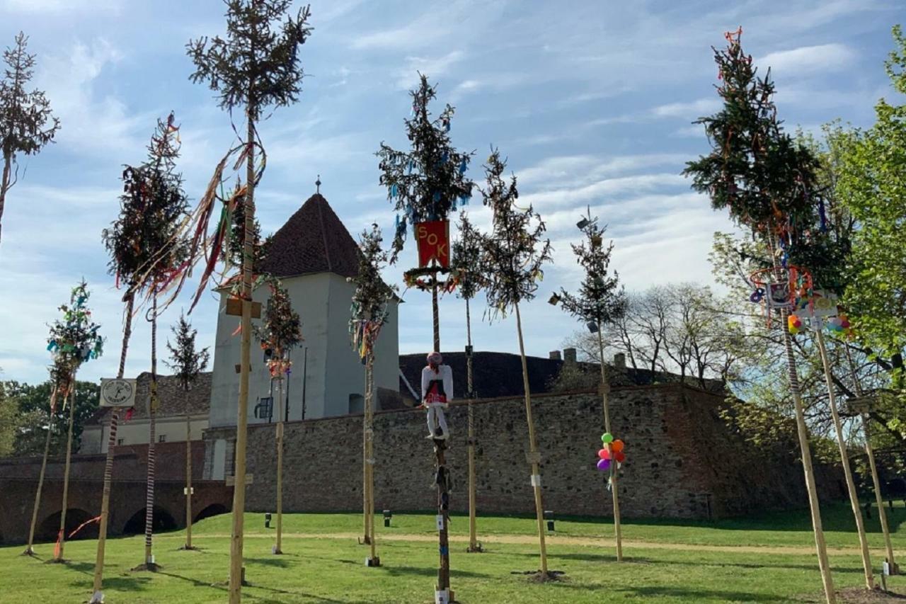 Cherry Apartmanhaz Sárvár Exteriör bild